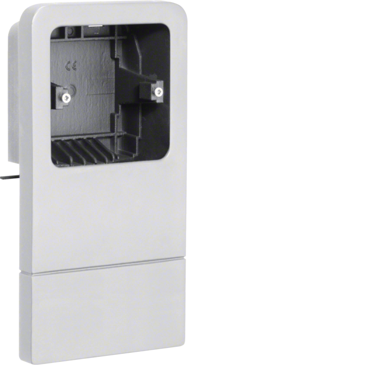 Hager SL201159019016 Acc.Box Univ. Cable Trunking, Traffic White