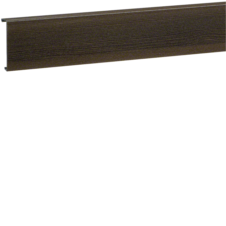 Hager SL20080 Trunking Lid, Sucupira Wood Finish