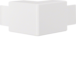 Hager LF4006039016 External Corner for Cable Trunking 40x57mm Traffic White