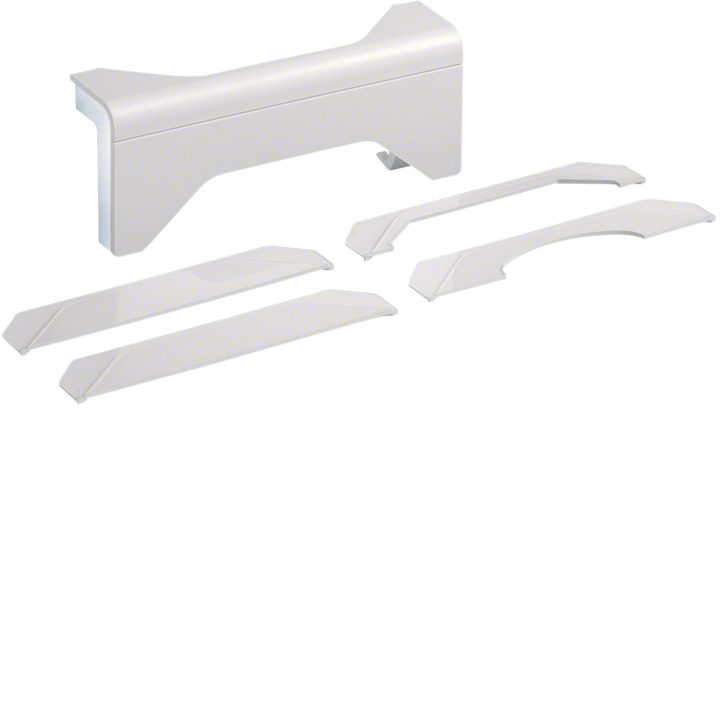 Hager SL2005589016 T-piece for Cable Trunking, Traffic White
