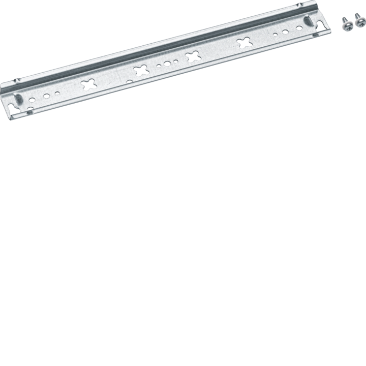 Hager U842B Univers Z Steel DIN Rail 35 x 248 x 7.5mm