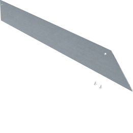Hager AKE4000701 End Cap for Floor Trunking 400x70mm