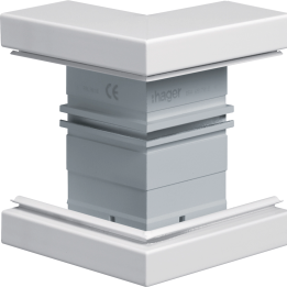 Hager BRA651703B9016 External Corner for Cable Trunking 68x170mm Lid 120mm White
