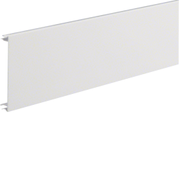 Hager BRA12029016 Cover 120mm, Aluminium, Traffic White RAL 9016