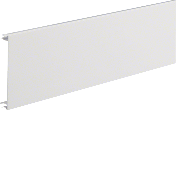 Hager BRA12029016 Cover 120mm, Aluminium, Traffic White RAL 9016