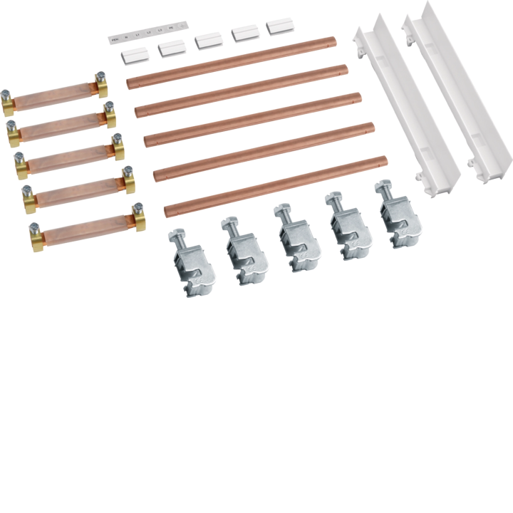 Hager ZM45S Universal Busbar Connector, 5-Pole, 250A